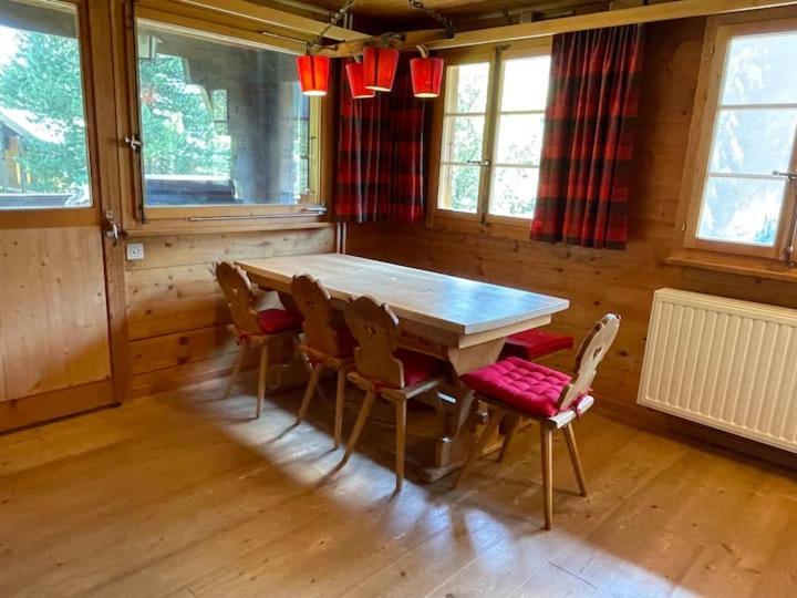 Chalet Singlinaz Zinal Eksteriør bilde